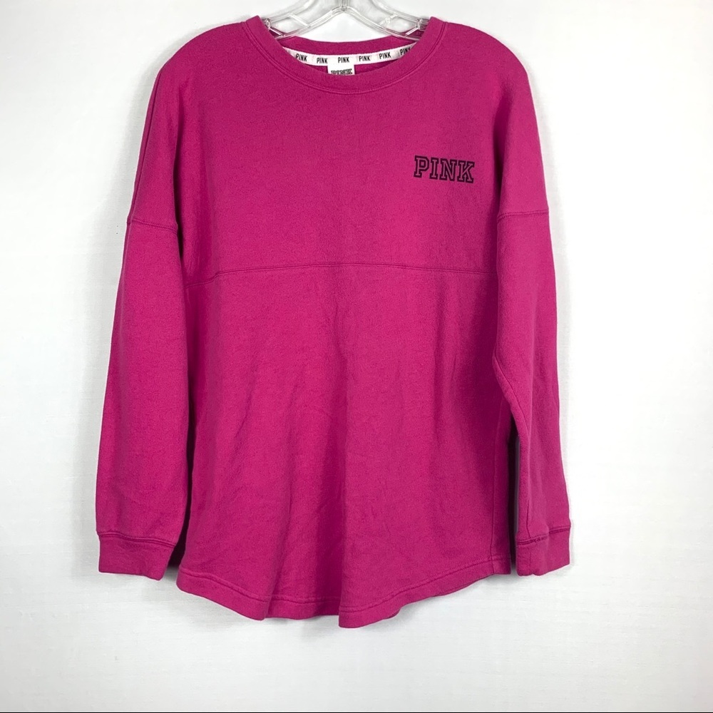 PINK Womens Pink long sleeve sweater top